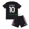 Maillot de Supporter Juventus Paulo Dybala 10 Extérieur 2021-22 Pour Enfant